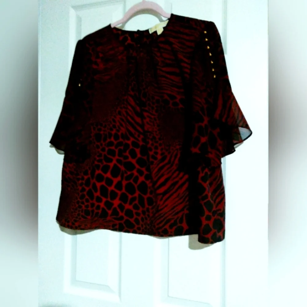 Michael Kors Sz LG Women's Blouse Lg - Picture 11 of 11